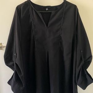 Lane bryant black blouse size 18/20